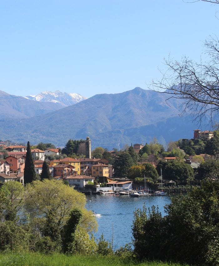 Il punto esatto di uno dei set di Hitchcock sull’Isola Comacina: foto premiata di Alessandro Savio