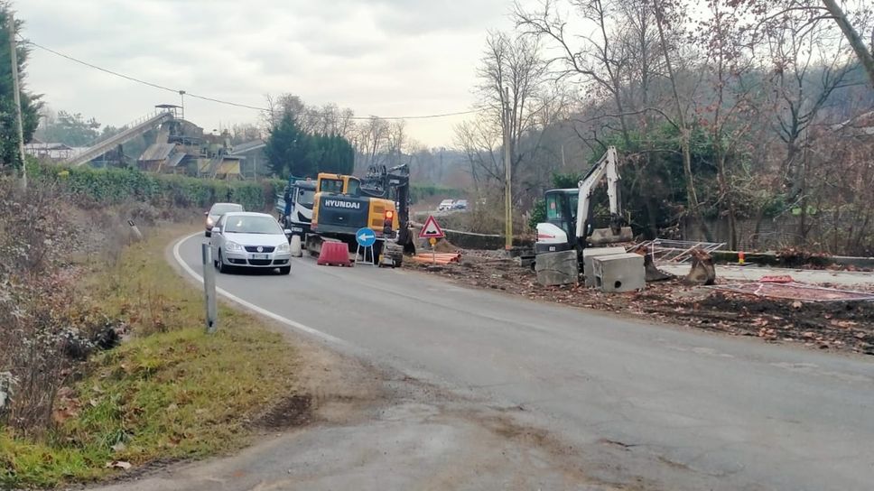 È in corso la costruzione di una pista ciclopedonale