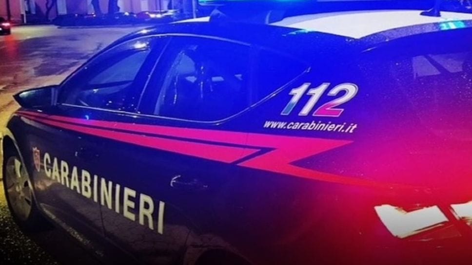 Sono intervenuti i carabinieri
