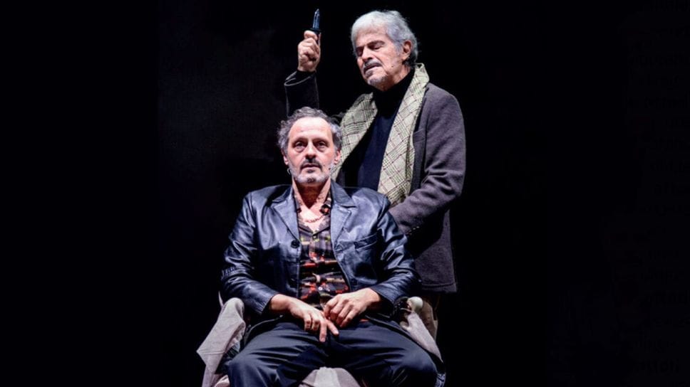 Fabio Troiano e Massimo Dapporto in “Pirandello Pulp”