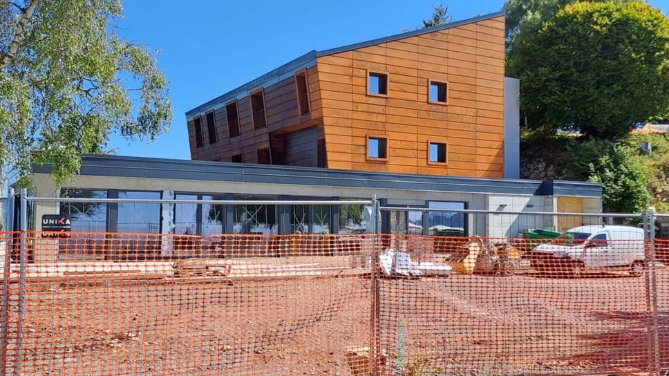 uno scorcio della riqualificazione del Balcone d’Italia alla Sighignola