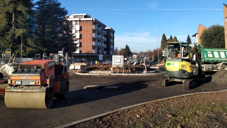 In viale Lombardia i cosiddetti “lavori di contorno” proseguiranno poi sino a febbraio