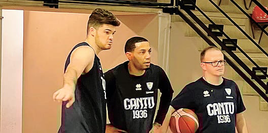 Green in mezzo, arrivato ieri a Cantù