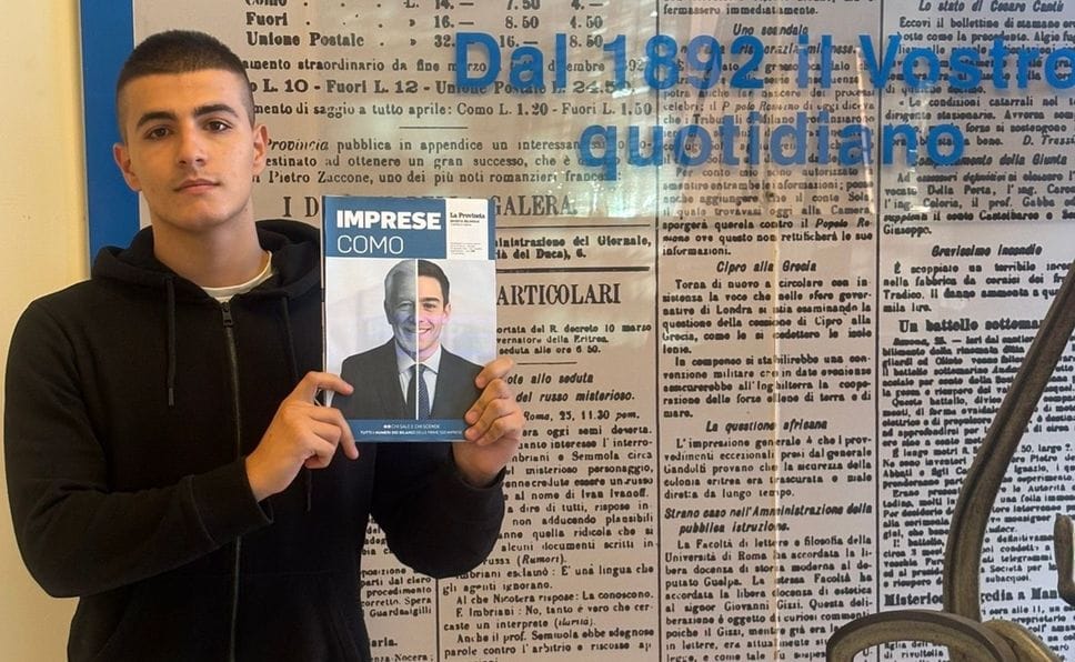 Edoardo Nesi abita a Tavernerio e studia a Como