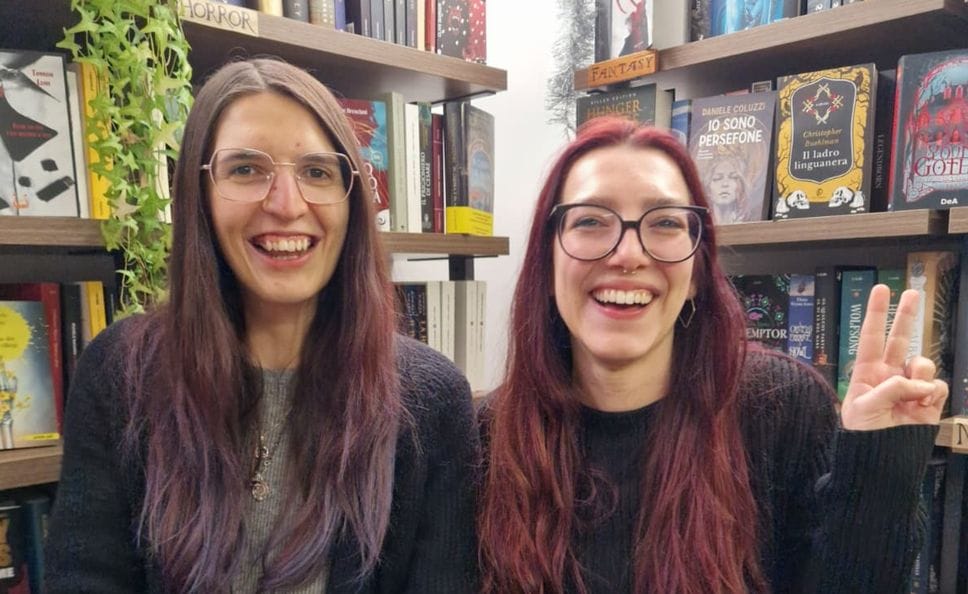 Laura Aspa e Laura Seveso, titolari della libreria La Ciurma di Como