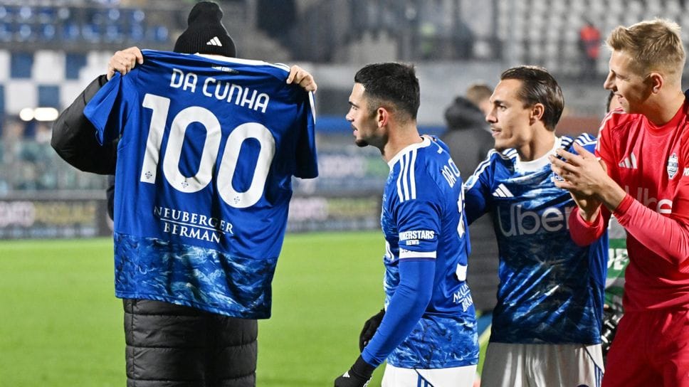 Lucas Da Cunha 100 e la sorpresa di società e compagni di squadra