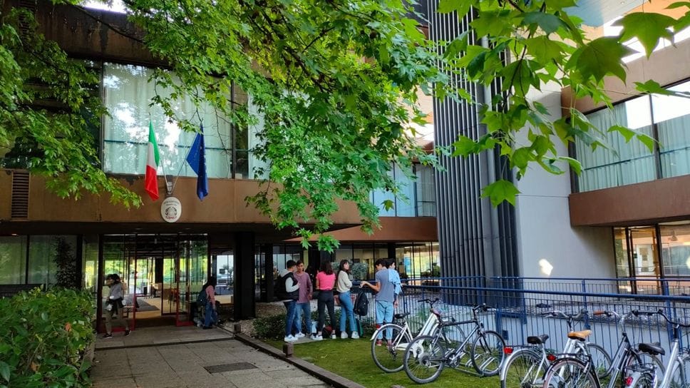 L’ingresso dell’ateneo privato eCampus di Novedrate