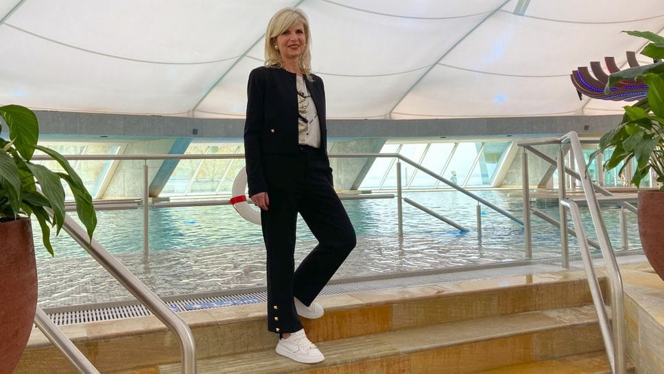 Anna Celio, direttrice e co-proprietaria di Splash & Spa Tamaro