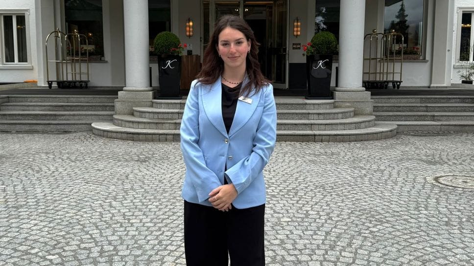 Jasmine Faccinelli, groups and events executive al Grand Hotel des Bains Kempinski di St. Moritz