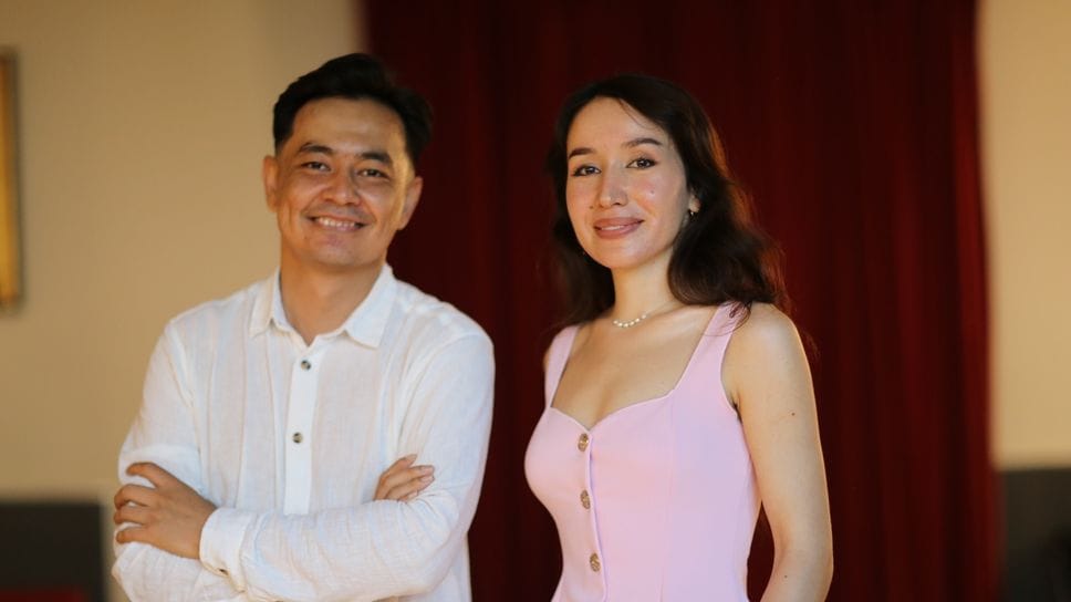 Abdul Kamyar e la collega Sediqa Sharifi