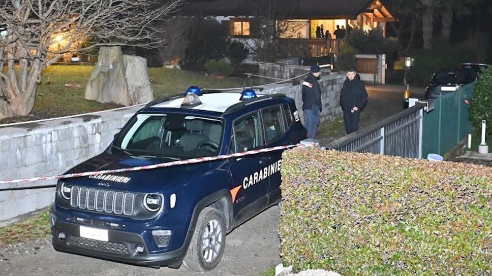 La villetta di via Borgonovo è stata posta sotto sequestro