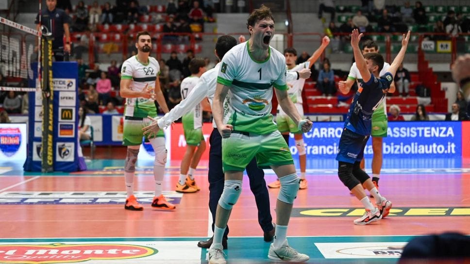 L’esultanza di Meschiari è l’immagine della Campi Reali