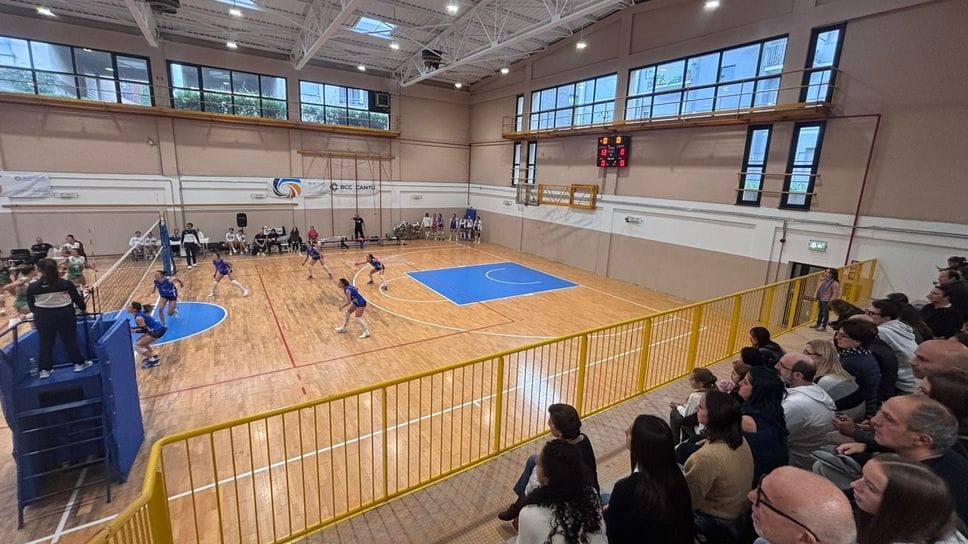 Uno scorcio della rinnovata palestra di via Giulini