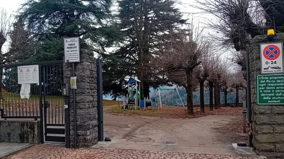 Il parco comunale di Villa Somaini