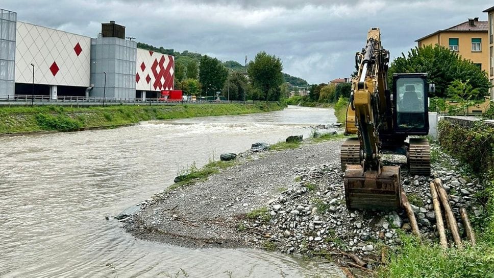 Terminati i lavori di messa in sicurezza del torrente Breggia
