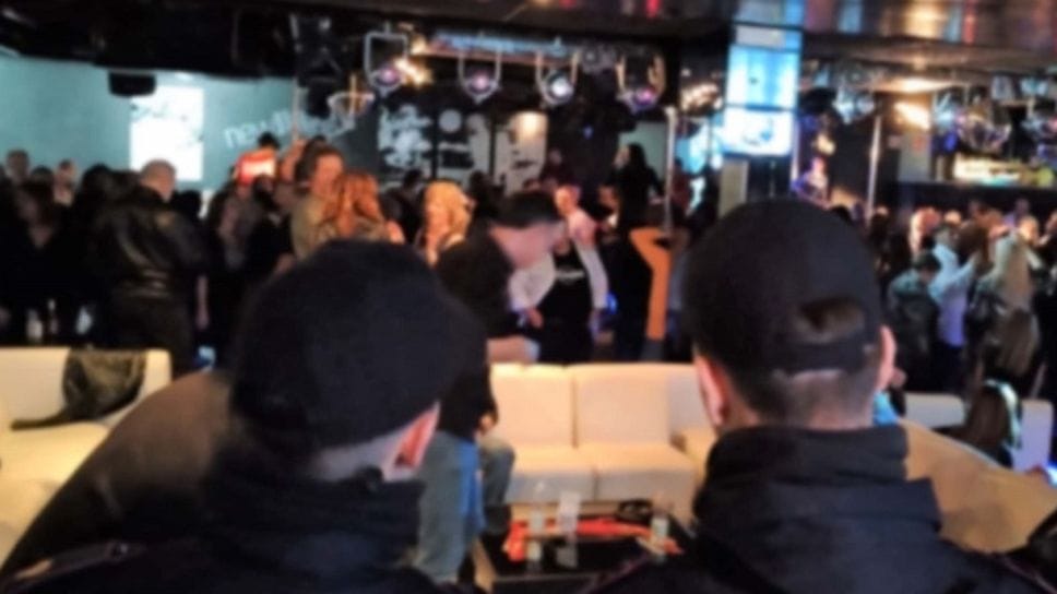 L’intervento della Polizia che aveva portato alla chiusura e al sequestro della discoteca