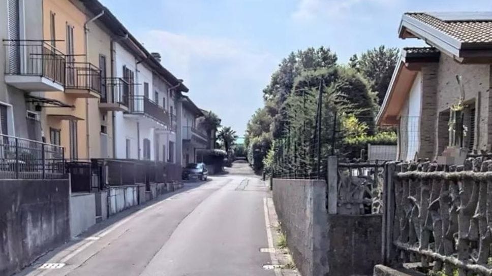 La zona dove si trova l’appartamento perquisito