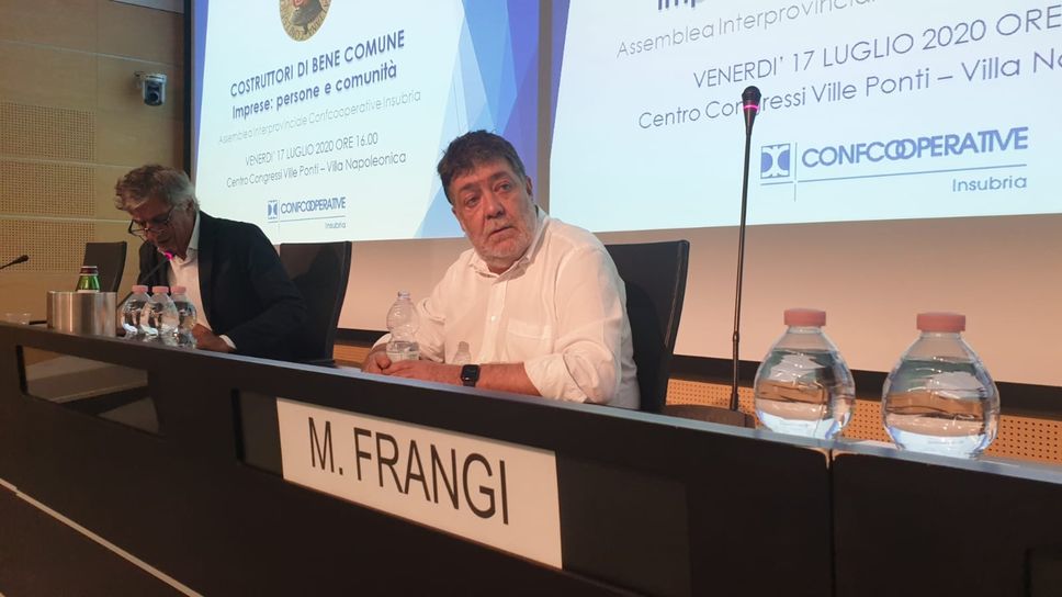 Mauro Frangi, presidente di Confcooperative Insubria