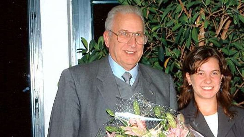 Una bella immagine di Roccucci nell’ultimo mandato da sindaco