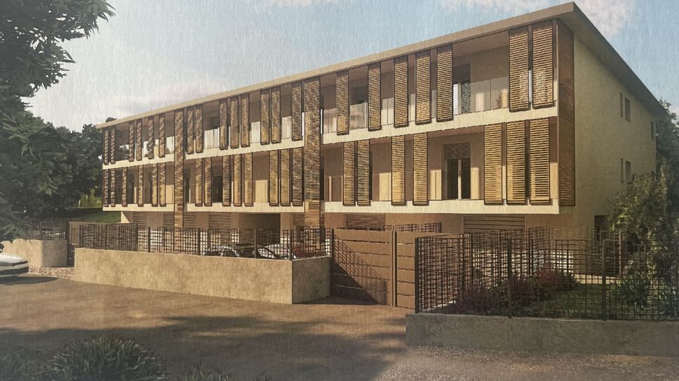 Il rendering della nuova comunità alloggio della Garibaldi Pogliani in via Sparta