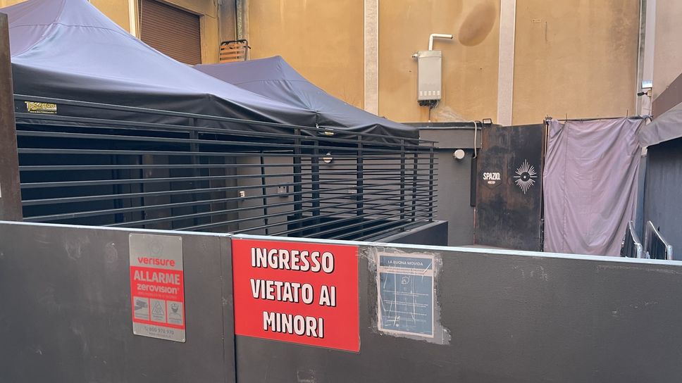 La rissa è avvenuta all’esterno della disco Spazio di piazza Garibaldi