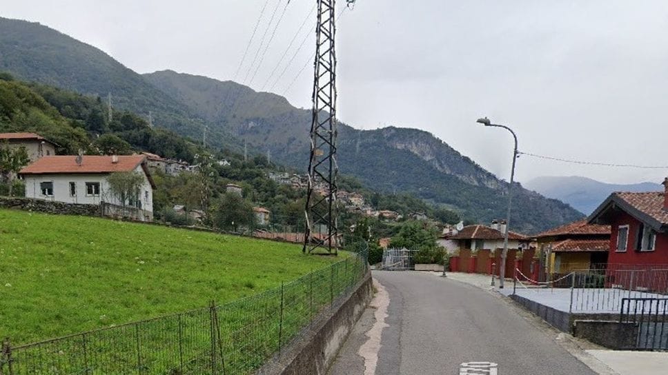La zona di Pianello del Lario dove è avvenuta l’aggressione a una donna di ottant’anni: le sue condizioni per fortuna non sono gravi