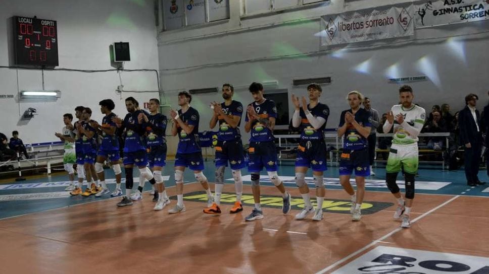 La Campi Reali Cantù è stata sconfitta a Sorrento