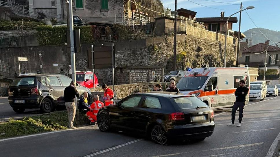 L’incidente che si è verificato tra Asso e Canzo (Bartesaghi)