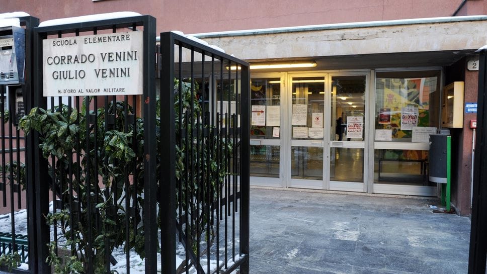 La scuola “Corrado e Giulio Venini” di via Fiume