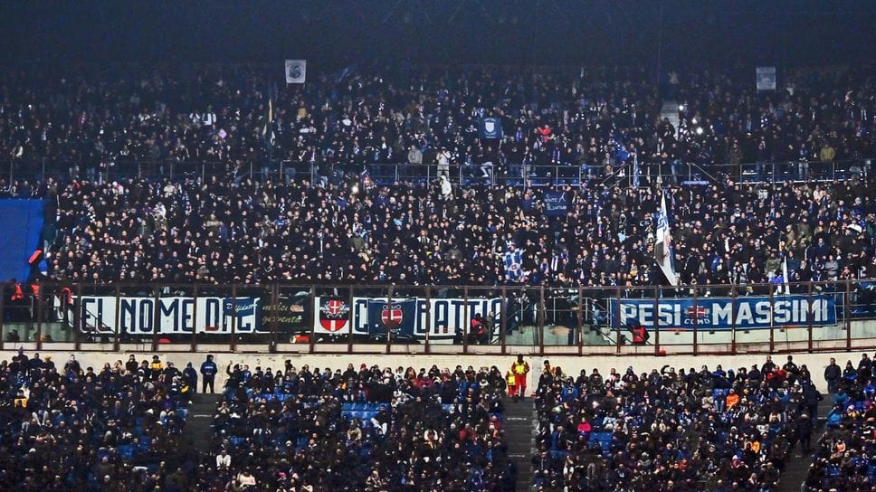 I tifosi del Como a San Siro