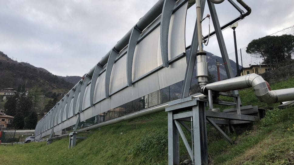 L’impianto energetico installato nel 2011 e che avrebbe dovuto rendere indipendente l’ospedale
