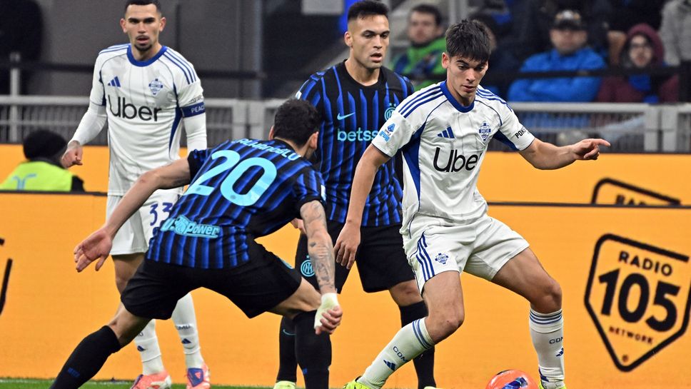 Alex Valle in azione a San Siro