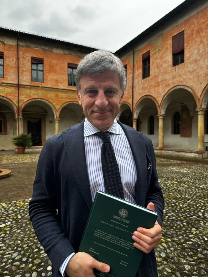 Sergio Gaddi prende una seconda laurea in Storia dell'Arte a Bologna