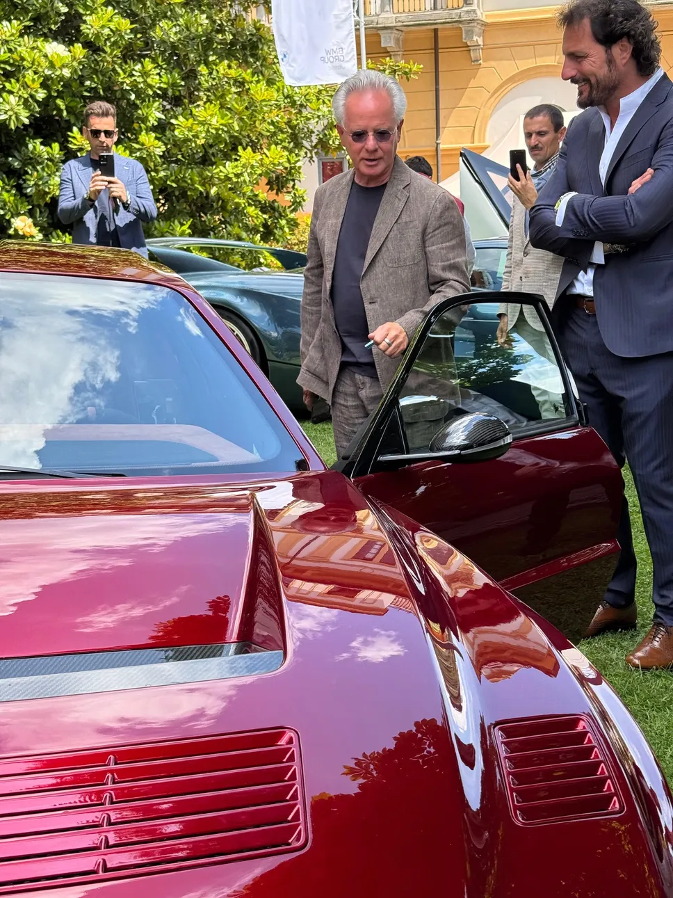 Horacio Pagani a Villa d’Este, costruttore di gioielli