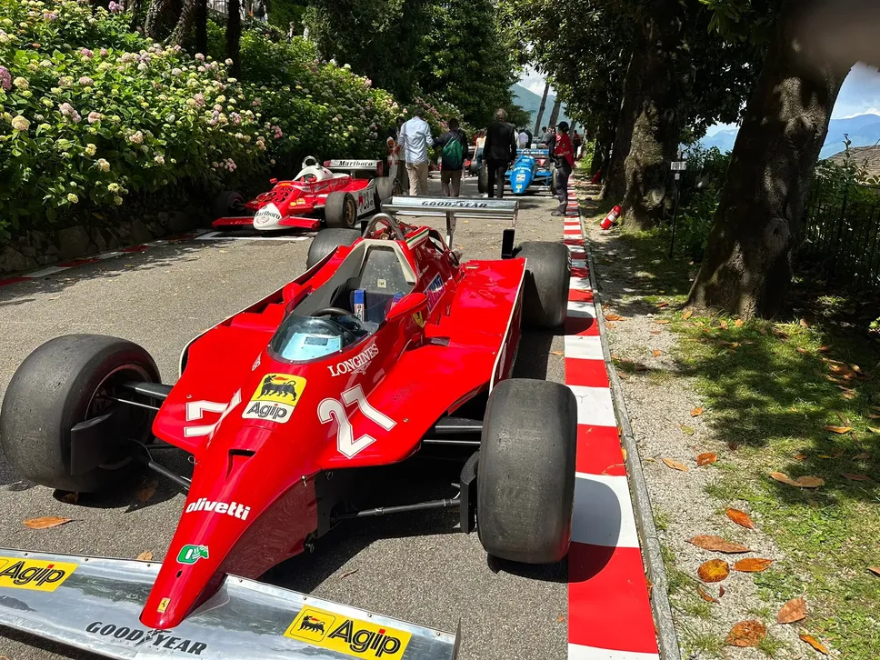 Al FuoriConcorso la Ferrari di Villeneuve e l’Alfa di Depailler