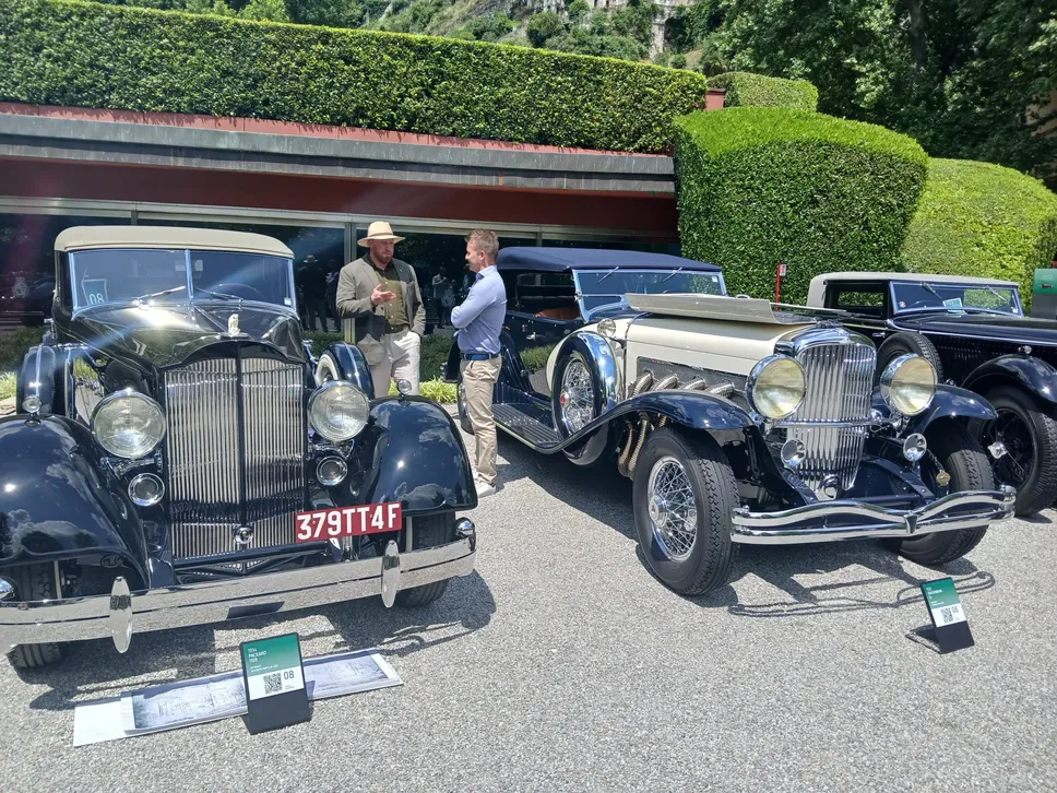 Vetture in concorso anni Trenta