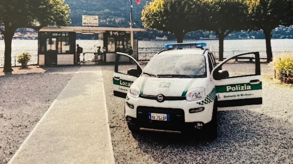 La polizia locale di Moltrasio