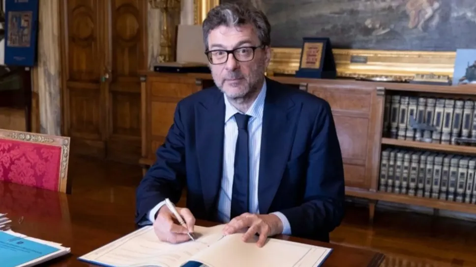 Il ministro dell’Economia Giancarlo Giorgetti