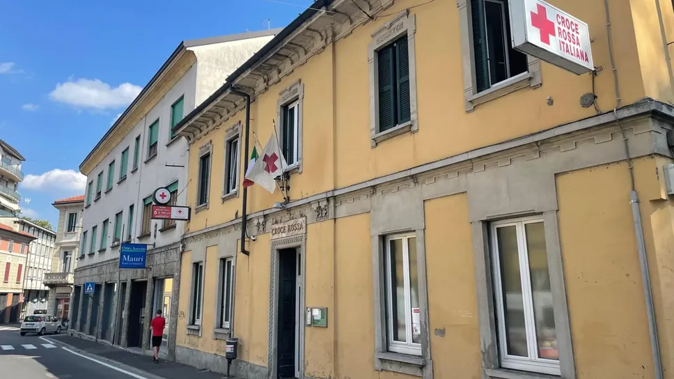 La sede del comitato di Cantù della Croce Rossa Italiana in via Ariberto La sede del comitato di Cantù della Croce Rossa Italiana in via Ariberto