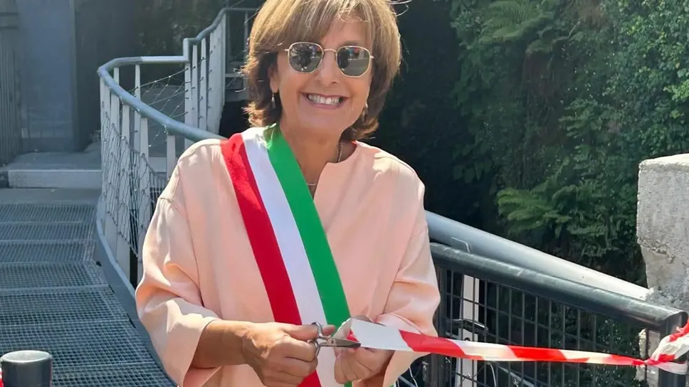 Il sindaco Angela Molinari Il sindaco Angela Molinari