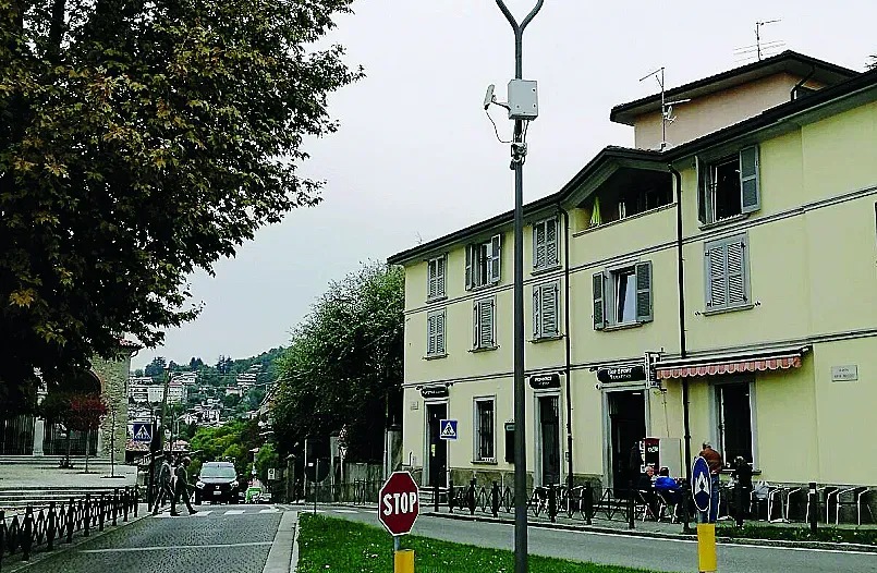 Telecamere già presenti in centro paese Telecamere già presenti in centro paese