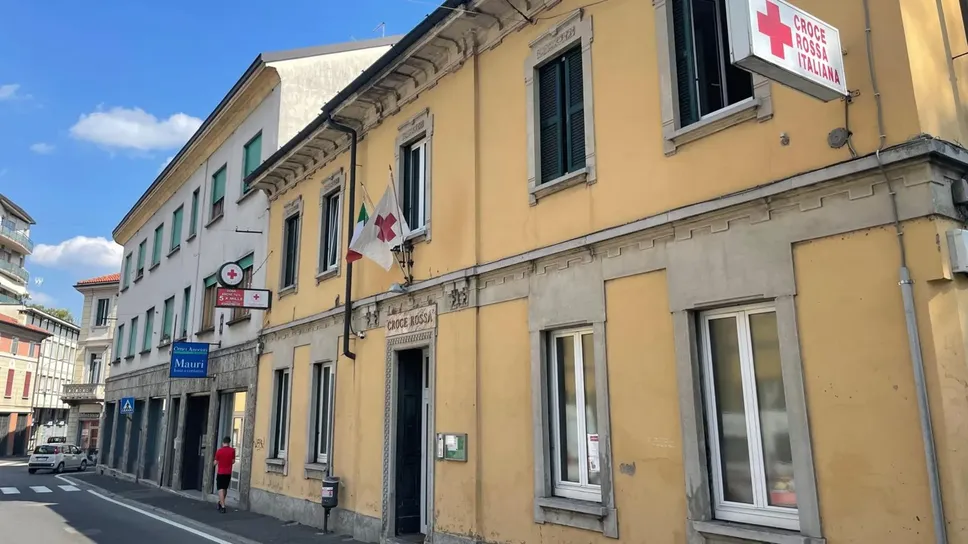 La sede di via Ariberto della Croce Rossa di Cantù La sede di via Ariberto della Croce Rossa di Cantù