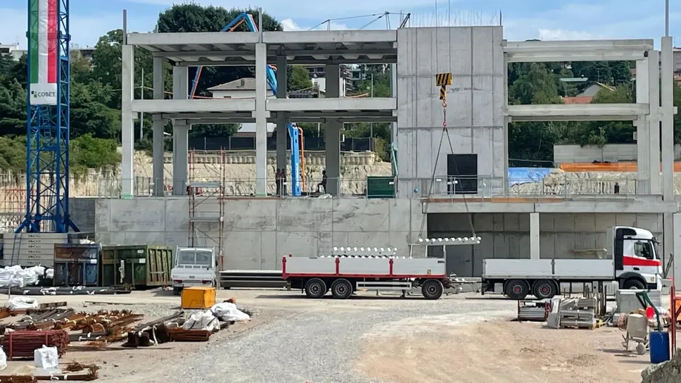 La nuova Arena cresce di giorno in giorno: è già a quota 8,5 metri