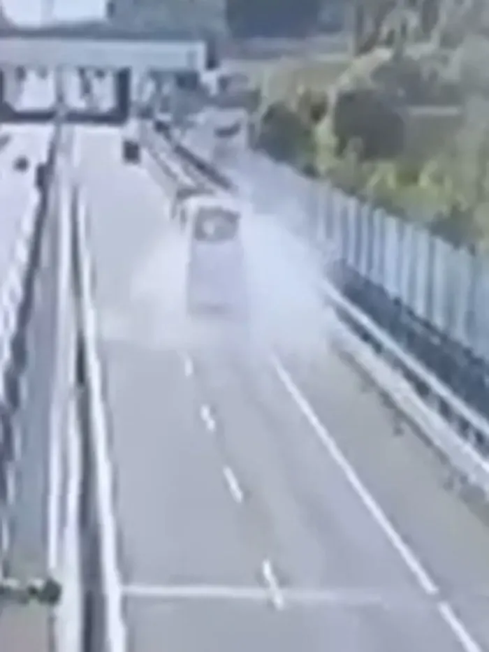 Il fermo immagine delle telecamere della Pedemontana