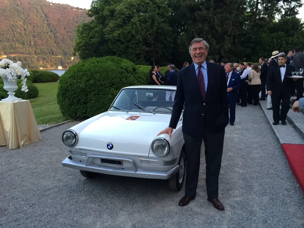 Al concorso d’eleganza di Villa d’Este nel 2014