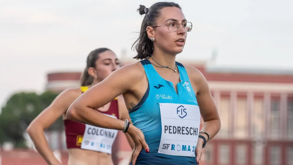 Gaia Pedreschi, 27 anni di Carugo, si è messa in bella evidenza a Trieste