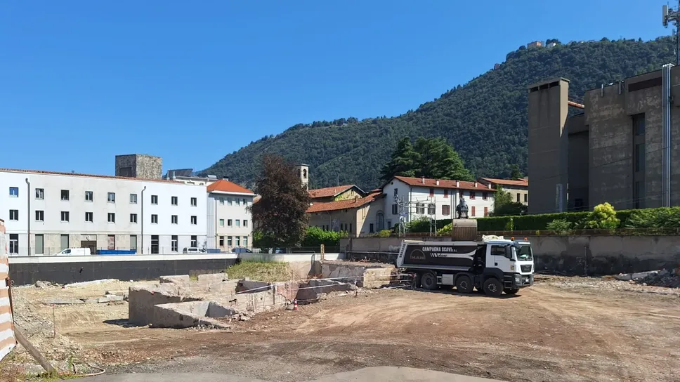 La costruzione degli edifici prenderà il via dopo le ferie estive La costruzione degli edifici prenderà il via dopo le ferie estive