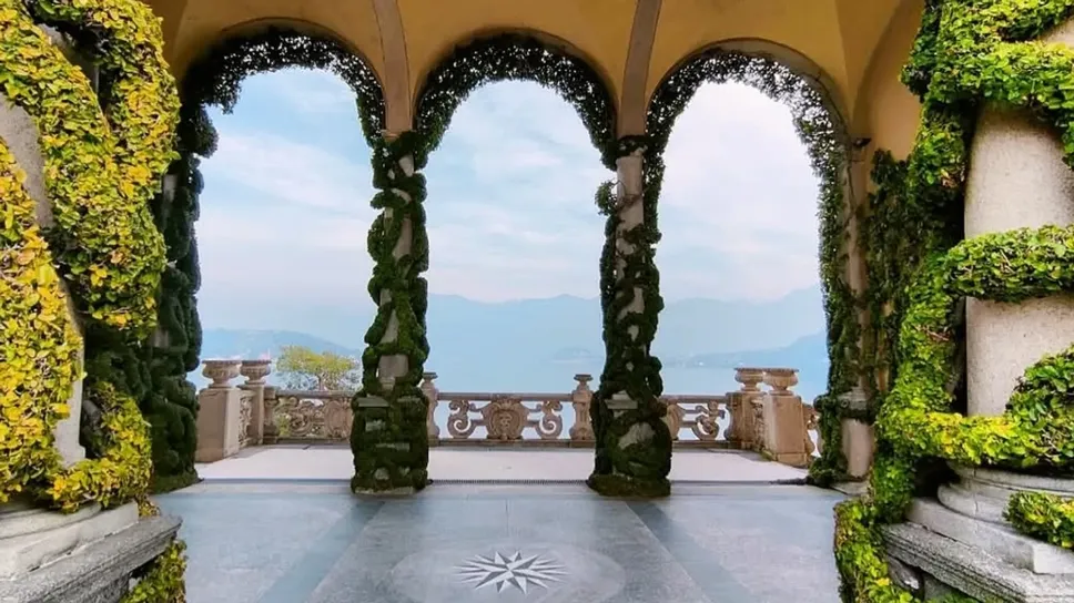 La loggia Durini al Balbianello