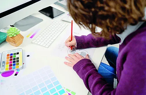 Studente di grafica e design Studente di grafica e design