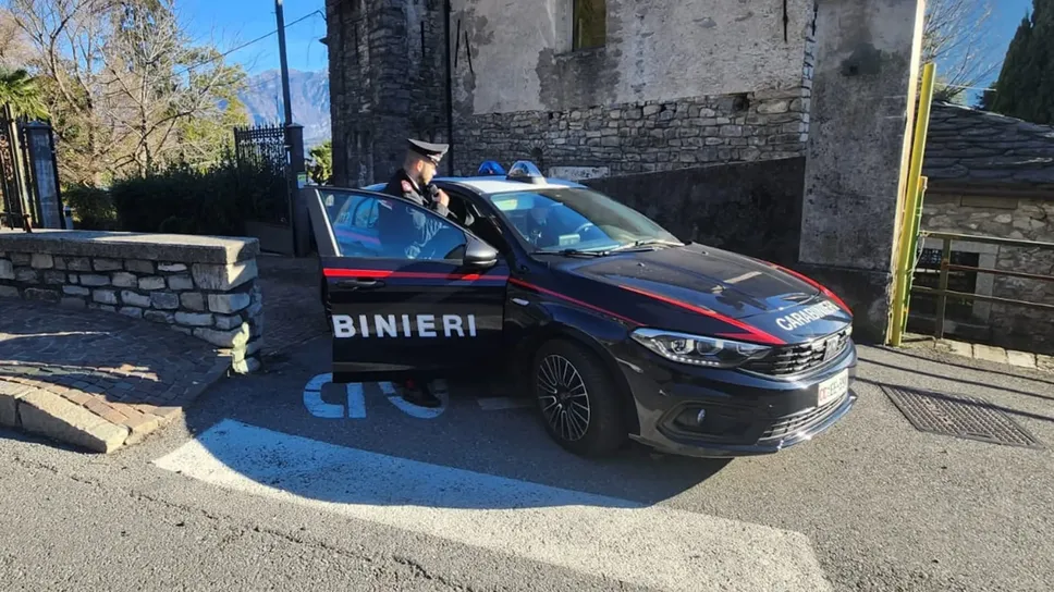 Sono intervenuti i Carabinieri della compagnia di Menaggio Sono intervenuti i Carabinieri della compagnia di Menaggio